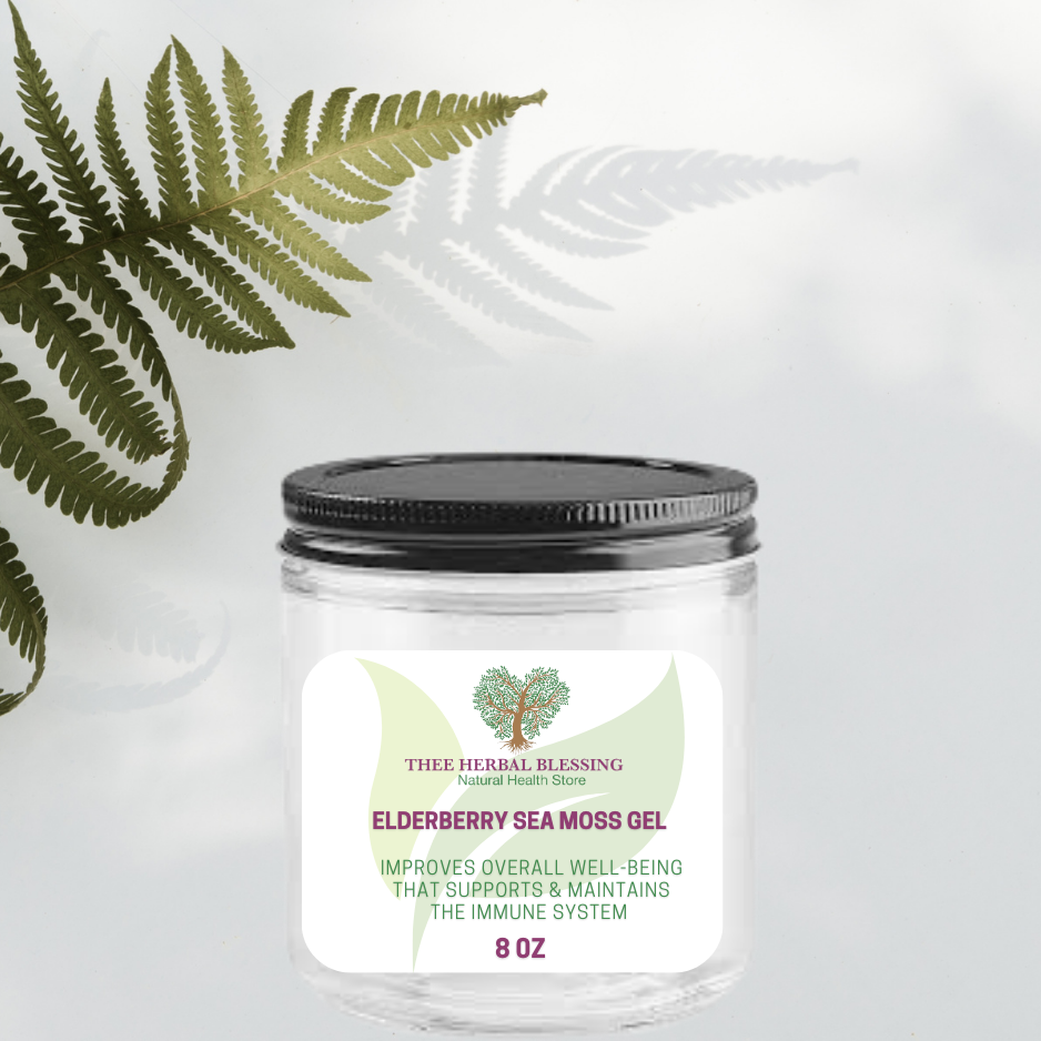 Elderberry Fusion Sea Moss Gel   16oz main image 0