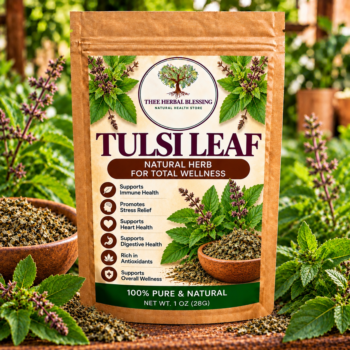 Tulsi Leaf (1oz.)