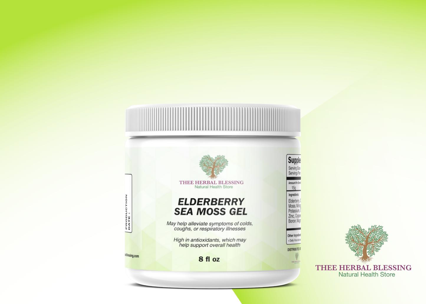 Elderberry Sea Moss Gel