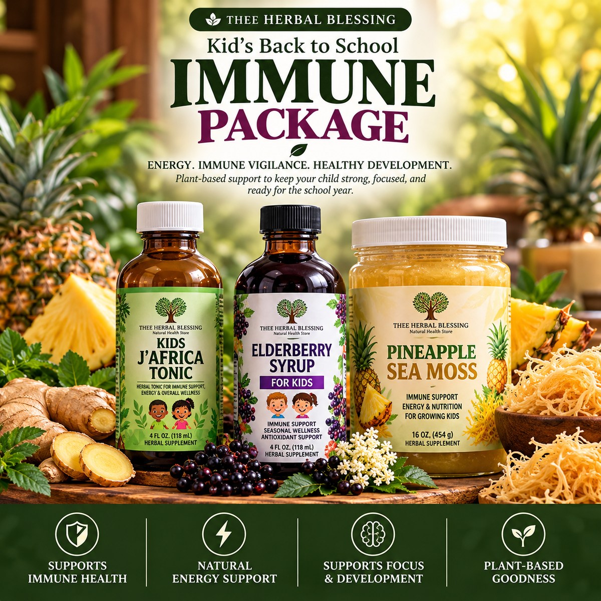 Kid's Back To School Immune Package