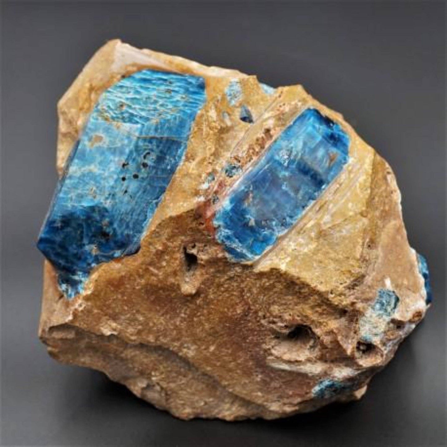 Apatite on Matrix