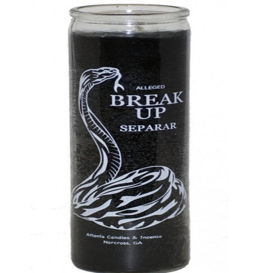 7 Day Black Break Up Candle