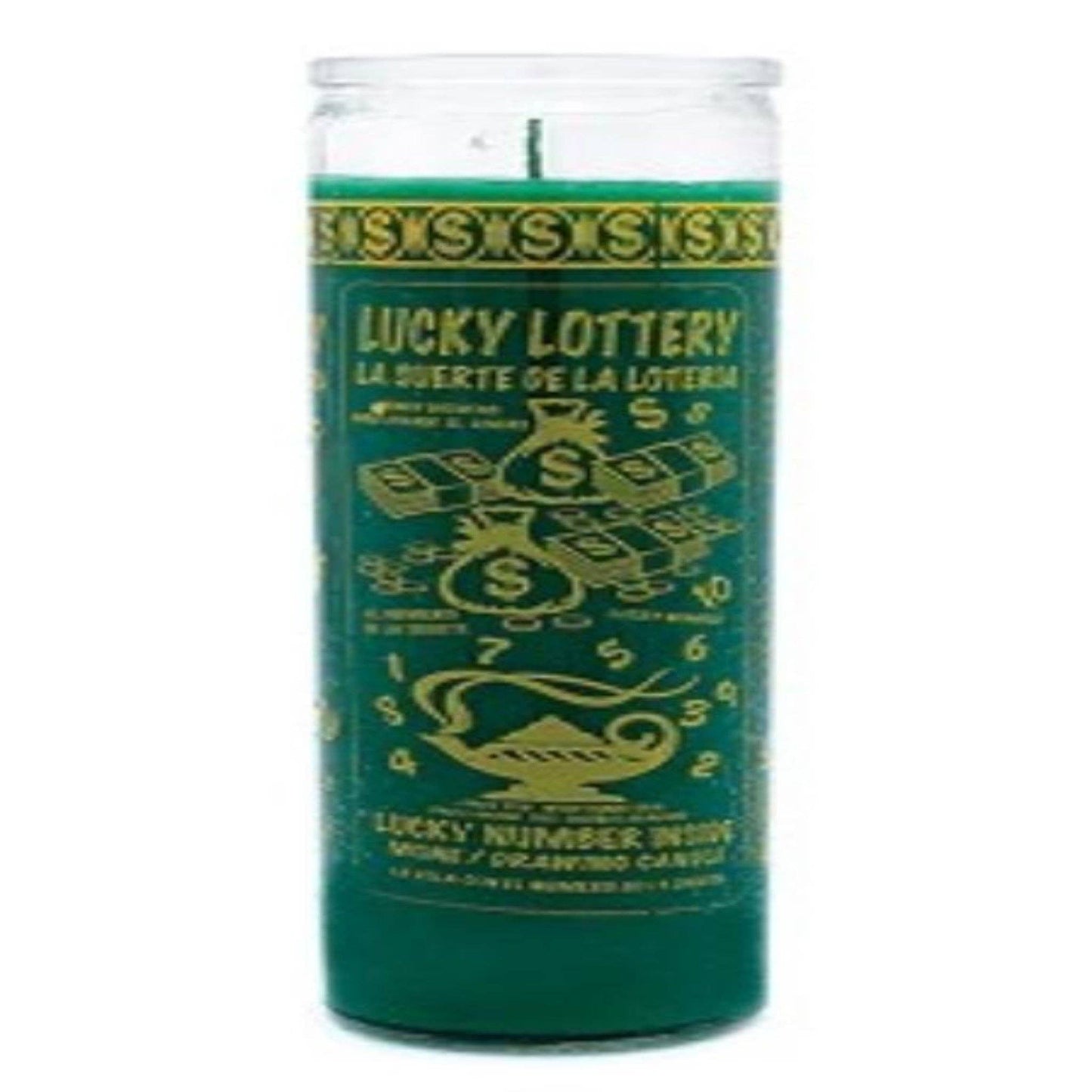 Lucky Lottery 7 Day Candle