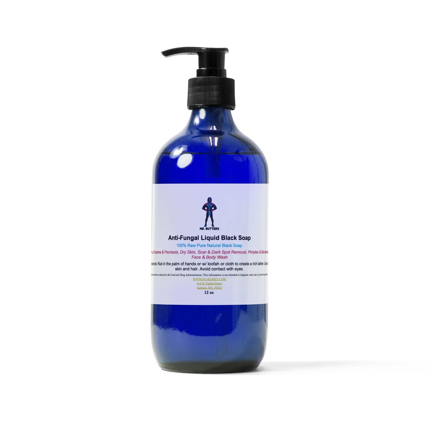 Anti-Fungal Liquid Black Soap