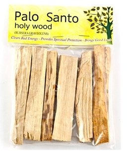 Palo Santo Wood Incense Sticks - 4"L (pack of 5 Sticks)